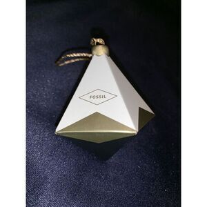 Fossil Gray Colorbock Metallic‎ Holiday Christmas Ornament 3D Star